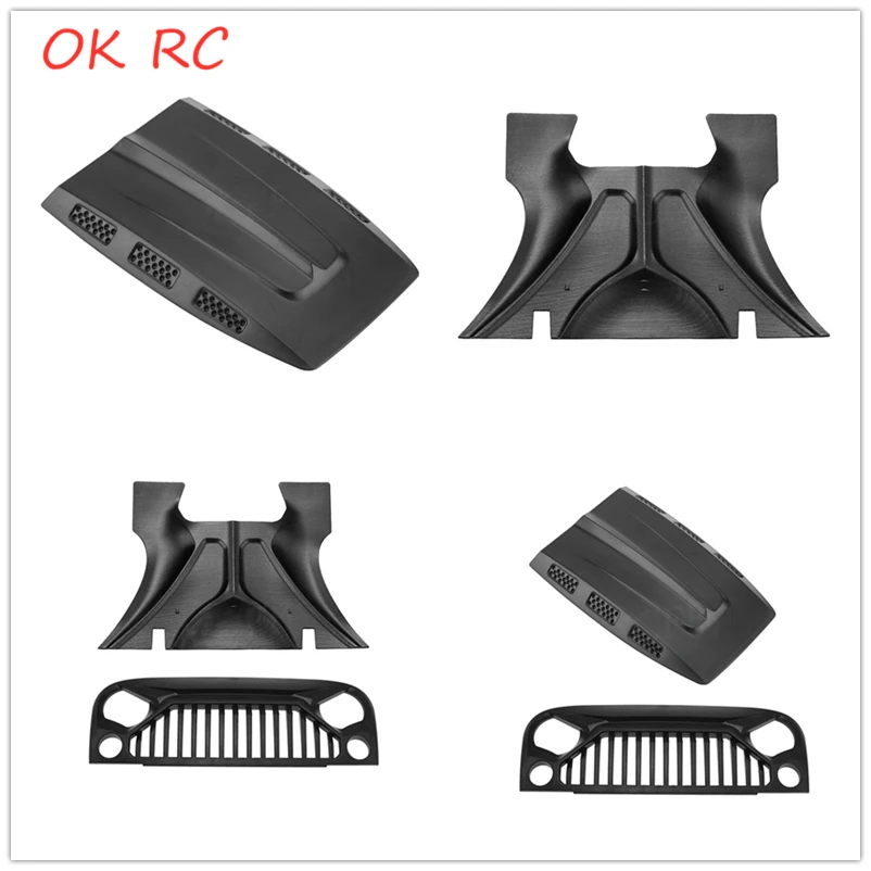 Air Inlet Grille Front Face Engine Hood for 1/10 RC Rock Crawler Axial SCX10 90046 Rubicon Body Shell
Air Inlet Grille Front Face Engine Hood for 1/10 RC Rock Crawler Axial SCX10 90046 Rubicon Body Shell