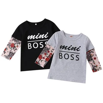 Autumn New BOYS T-shirts Fashion Stitching Tattoo Printing T Shirt Boys Cotton Long Sleeve Tops Letter BOSS Casual Kids Costumes
Autumn New BOYS T-shirts Fashion Stitching Tattoo Printing T Shirt Boys Cotton Long Sleeve Tops Letter BOSS Casual Kids Costumes
