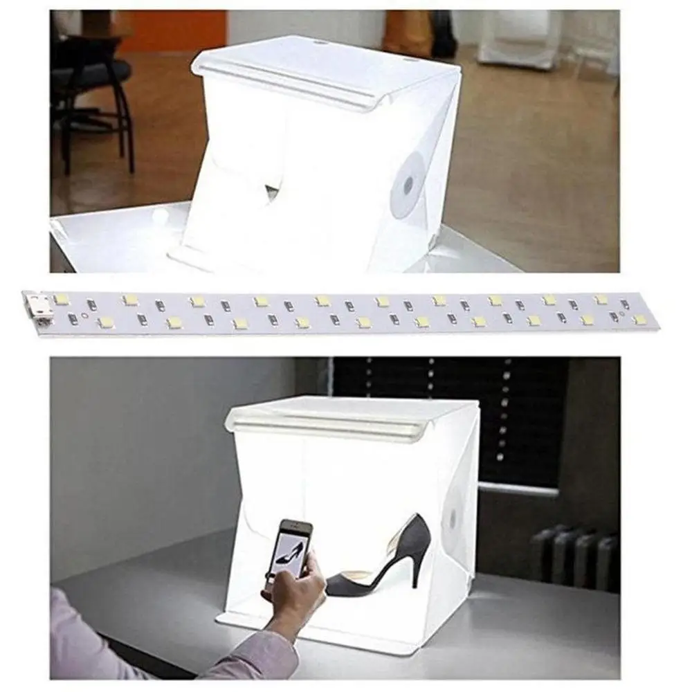 Folding Portable Led Light Bar Mini Studio Soft Light Box Photography Light Small Simple Photo Light Strip
Folding Portable Led Light Bar Mini Studio Soft Light Box Photography Light Small Simple Photo Light Strip