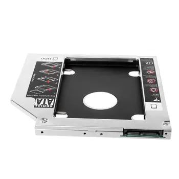 2nd HDD Caddy 9.5mm SATA to SATA Hard Drive Adapter For Laptop Universal CD/DVD LX9A
2nd HDD Caddy 9.5mm SATA to SATA Hard Drive Adapter For Laptop Universal CD/DVD LX9A