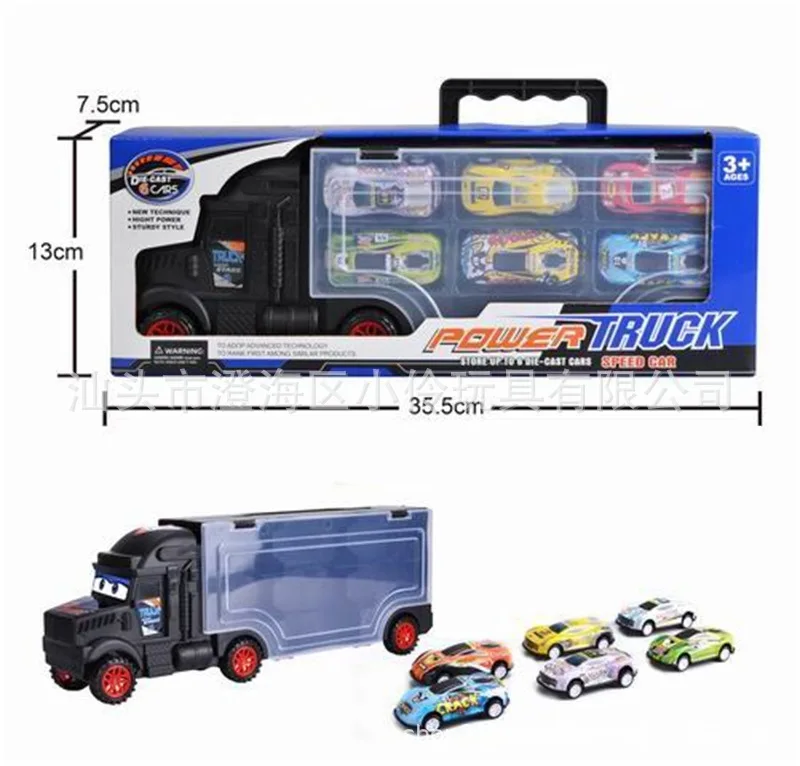 CHILDREN'S Toy Hand Alloy Car Model Container Truck 3-6-Year-Old Boy Toy Car Stall Hot Selling
CHILDREN'S Toy Hand Alloy Car Model Container Truck 3-6-Year-Old Boy Toy Car Stall Hot Selling