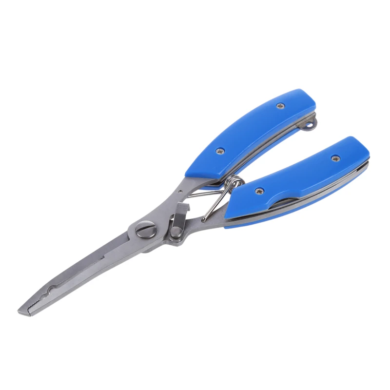 6.3inch Stainless Steel Versatile Fishing Plier Scissors Knives Line Cutter Hook Remove Tool (Blue)
6.3inch Stainless Steel Versatile Fishing Plier Scissors Knives Line Cutter Hook Remove Tool (Blue)