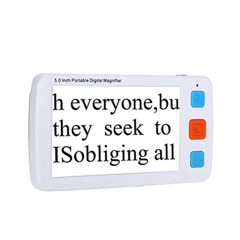 5 inch Digital Magnifier Electronic Reading Aid Foldable Handle 4-32 Times Zoom G6DA
5 inch Digital Magnifier Electronic Reading Aid Foldable Handle 4-32 Times Zoom G6DA