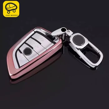 CARMANGO Car Key Case Key Cover Protective Bag with Buckle Chain Accessories for BMW 3 1 5 7 Series X1 X3 X4 X5 X6 All Series
CARMANGO Car Key Case Key Cover Protective Bag with Buckle Chain Accessories for BMW 3 1 5 7 Series X1 X3 X4 X5 X6 All Series