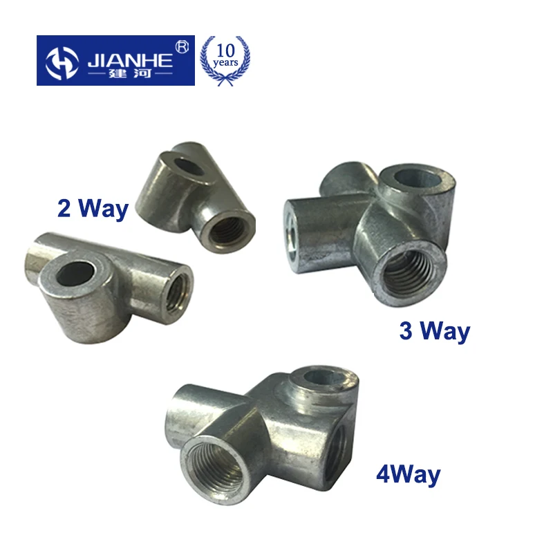 JIANHE 2 3 4 way junction block /oil distributor/separator valve/divider for CNC machine/centralized lubrication system
JIANHE 2 3 4 way junction block /oil distributor/separator valve/divider for CNC machine/centralized lubrication system