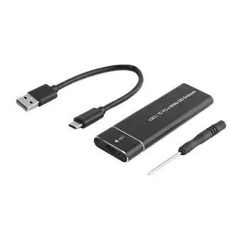 10Gbps High-speed Transmission Aluminium Alloy Type-C USB 3.1 to M.2 NVM Express HDD Enclosure Solid State Hard Disk Case
10Gbps High-speed Transmission Aluminium Alloy Type-C USB 3.1 to M.2 NVM Express HDD Enclosure Solid State Hard Disk Case