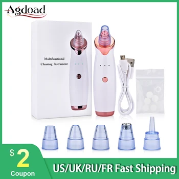 AGDOAD Blackhead Remover Machine Acne Vacuum Suction Face Cleaning Black Dots Pore Cleaner Beauty Skin Care Tool
AGDOAD Blackhead Remover Machine Acne Vacuum Suction Face Cleaning Black Dots Pore Cleaner Beauty Skin Care Tool