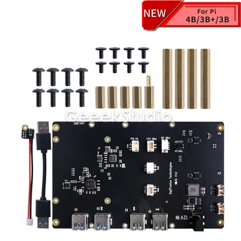 Raspberry Pi X835 Expansion Board 3.5" SATA HDD Storage 12V 3A Power Adapter US Kit for Raspberry Pi 4 B / 3B+ / 3B
Raspberry Pi X835 Expansion Board 3.5" SATA HDD Storage 12V 3A Power Adapter US Kit for Raspberry Pi 4 B / 3B+ / 3B