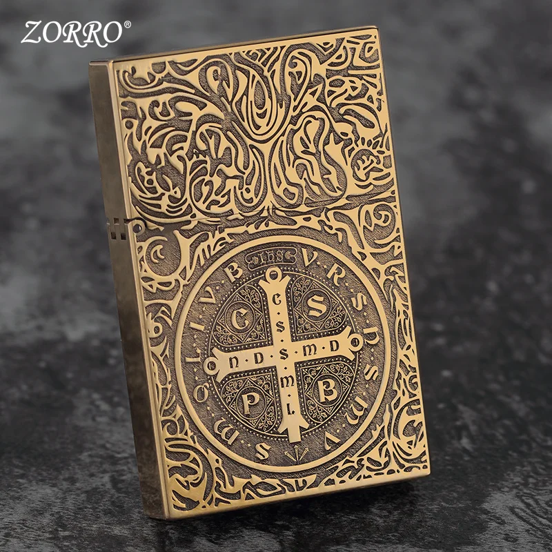 Kerosene Lighter Zorro Ultra-thin Carved Constantine Personality Creative Lighter
Kerosene Lighter Zorro Ultra-thin Carved Constantine Personality Creative Lighter