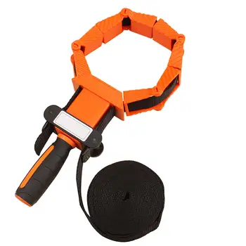 New Two-color non-slip handle Nylon Material Straps Clip Multi function Type Binding Multilateral Angle Woodworking Tool Clamp
New Two-color non-slip handle Nylon Material Straps Clip Multi function Type Binding Multilateral Angle Woodworking Tool Clamp