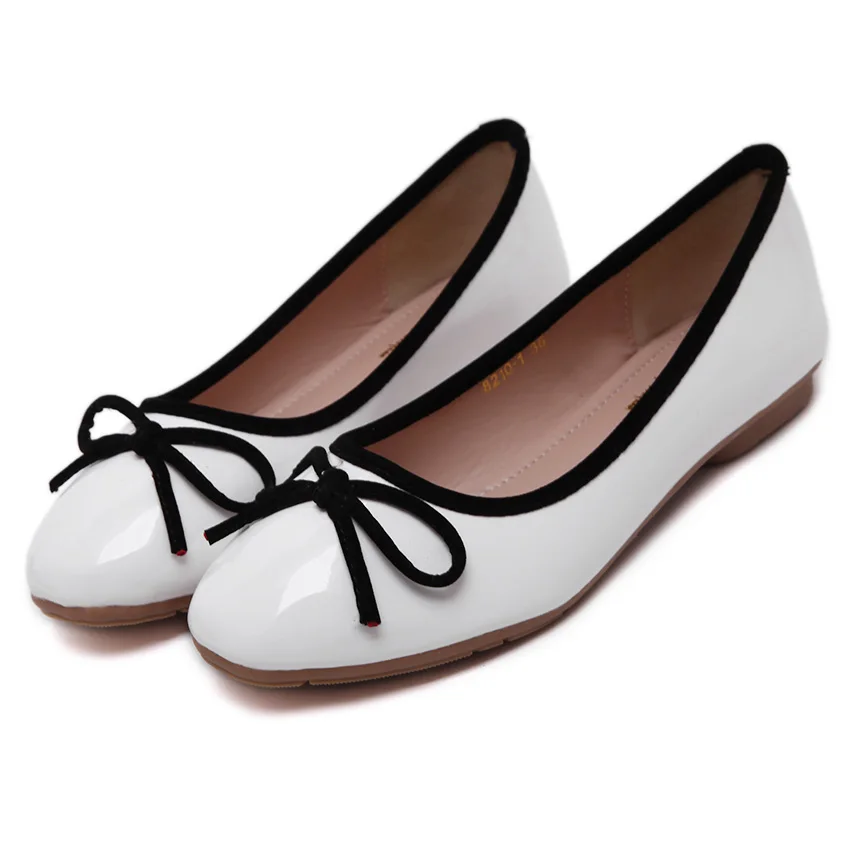 Japanned Leather Bow-tie Flats Solid/colors Block Square Toe Shoes Women Shallow Slip on Moccasins 2020 Autumn Sweet Ballerina
Japanned Leather Bow-tie Flats Solid/colors Block Square Toe Shoes Women Shallow Slip on Moccasins 2020 Autumn Sweet Ballerina