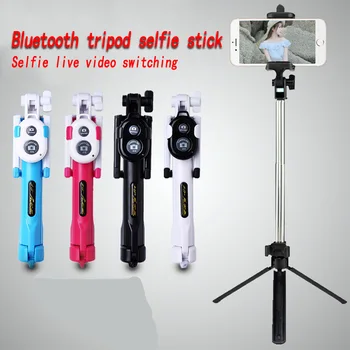 3 in 1 Wireless Bluetooth Selfie Stick Mini Tripod With selfy Remote Control For Mobile Phone extending window dog selfi sticks
3 in 1 Wireless Bluetooth Selfie Stick Mini Tripod With selfy Remote Control For Mobile Phone extending window dog selfi sticks
