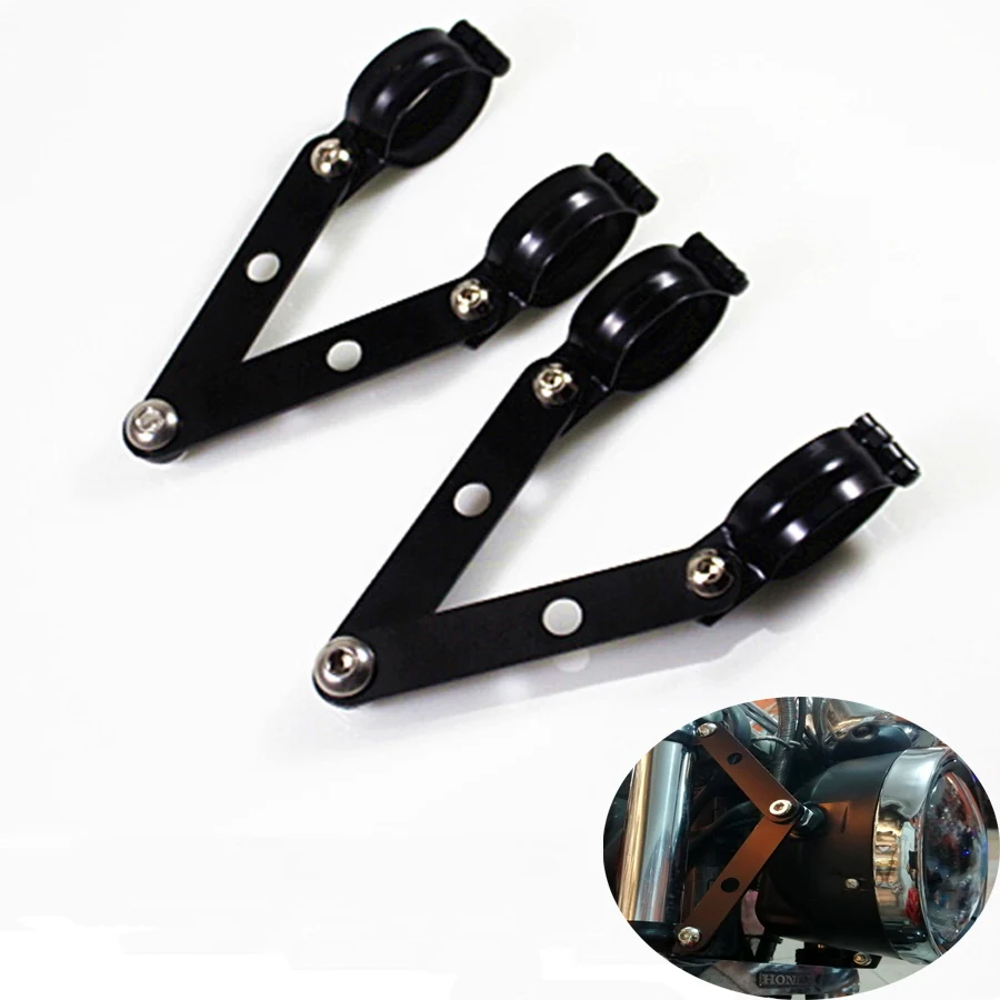 For Yamaha Kawasaki Harley Davidson 2PCS Universal 39-41MM Fork Motorcycle Headlight Bracket Mount Metal Adjustable Clamp
For Yamaha Kawasaki Harley Davidson 2PCS Universal 39-41MM Fork Motorcycle Headlight Bracket Mount Metal Adjustable Clamp