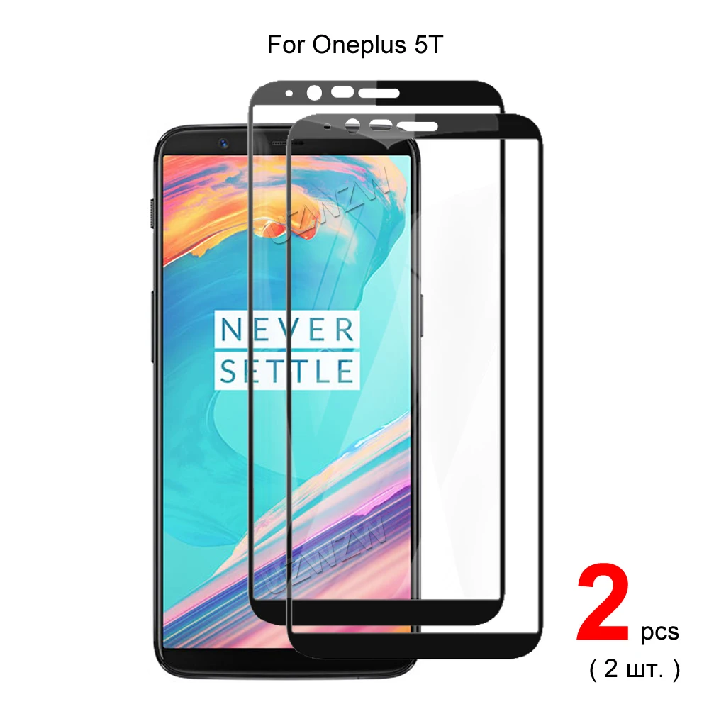 Защитное стекло для OnePlus 5T 2.5D твердость 9H | Мобильные телефоны и аксессуары