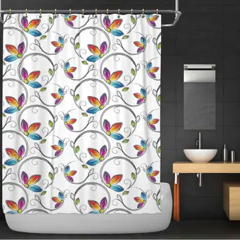 Floral Shower Curtain,Artistic Flower Inside Sketchy Circular Hand Drawn Stripes Pastel Spring Eco Image Decorative Bathroom
Floral Shower Curtain,Artistic Flower Inside Sketchy Circular Hand Drawn Stripes Pastel Spring Eco Image Decorative Bathroom