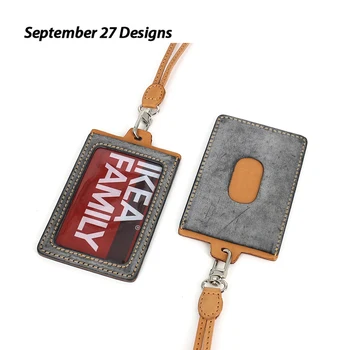 Genuine Leather Full-grain Leather Fog Wax Men's Card Holder Neck Rope Retro Lanyard Bus Wallet Access Card Keychain Bag
Genuine Leather Full-grain Leather Fog Wax Men's Card Holder Neck Rope Retro Lanyard Bus Wallet Access Card Keychain Bag