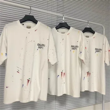 Oversize Manual Splash ink Gallery Dept T-Shirt Men Women Couples Oversized Tees Gallery Dept Chest O-Neck T Shirt
Oversize Manual Splash ink Gallery Dept T-Shirt Men Women Couples Oversized Tees Gallery Dept Chest O-Neck T Shirt