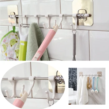 1Set Transparent Wall Hooks Waterproof Oilproof Self Adhesive Hooks Reusable Seamless Hanging Hook For Kitchen Bathroom Office
1Set Transparent Wall Hooks Waterproof Oilproof Self Adhesive Hooks Reusable Seamless Hanging Hook For Kitchen Bathroom Office