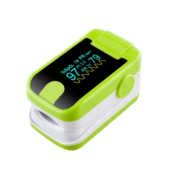 New Color OLED Fingertip Pulse Oximeter With Audio Alarm & Pulse Sound - Spo2 Respiration Rate Oximeter-Green
New Color OLED Fingertip Pulse Oximeter With Audio Alarm & Pulse Sound - Spo2 Respiration Rate Oximeter-Green