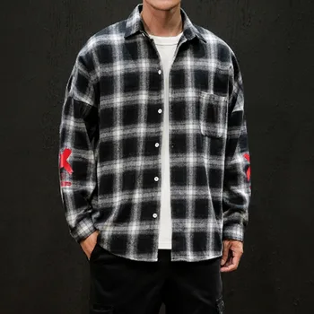 Camisa dos homens de Xadrez Clássico X 2019 Nova Marca Slim Fit Camisas Longas Da Luva Dos Homens Grade Camisa Masculina Blusa M
Camisa dos homens de Xadrez Clássico X 2019 Nova Marca Slim Fit Camisas Longas Da Luva Dos Homens Grade Camisa Masculina Blusa M