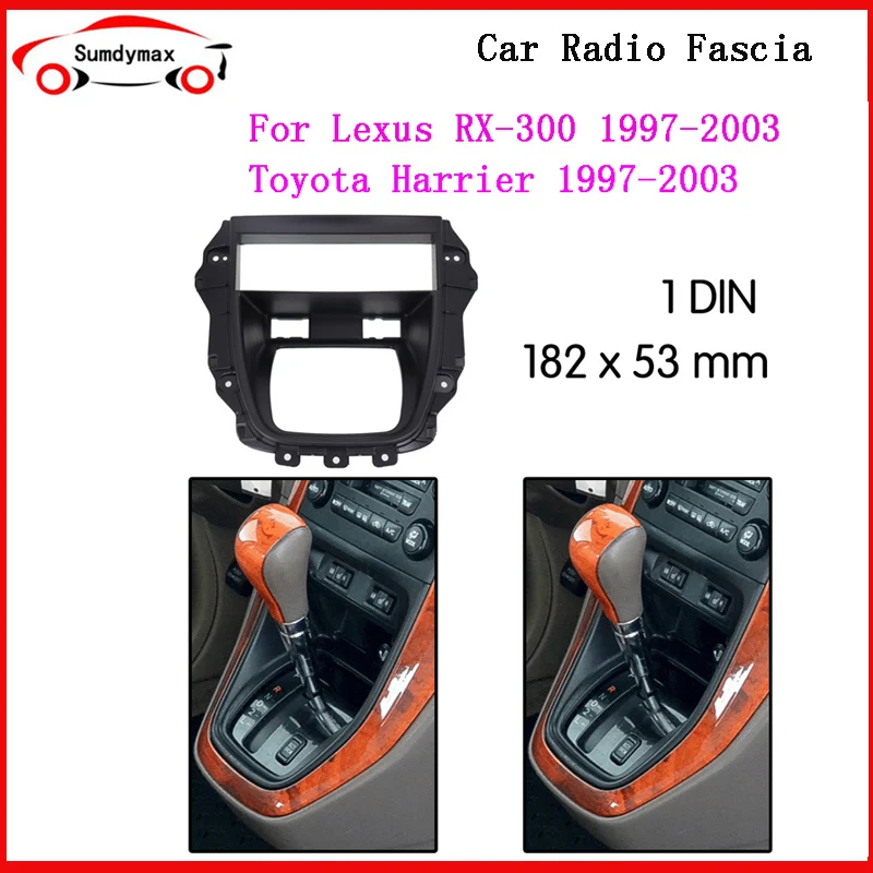 1Din Автомобильная магнитола, стереорамка для LEXUS RX-300 TOYOTA Harrier 1997-2003, панель, рамка 182*53 мм
1Din Автомобильная магнитола, стереорамка для LEXUS RX-300 TOYOTA Harrier 1997-2003, панель, рамка 182*53 мм