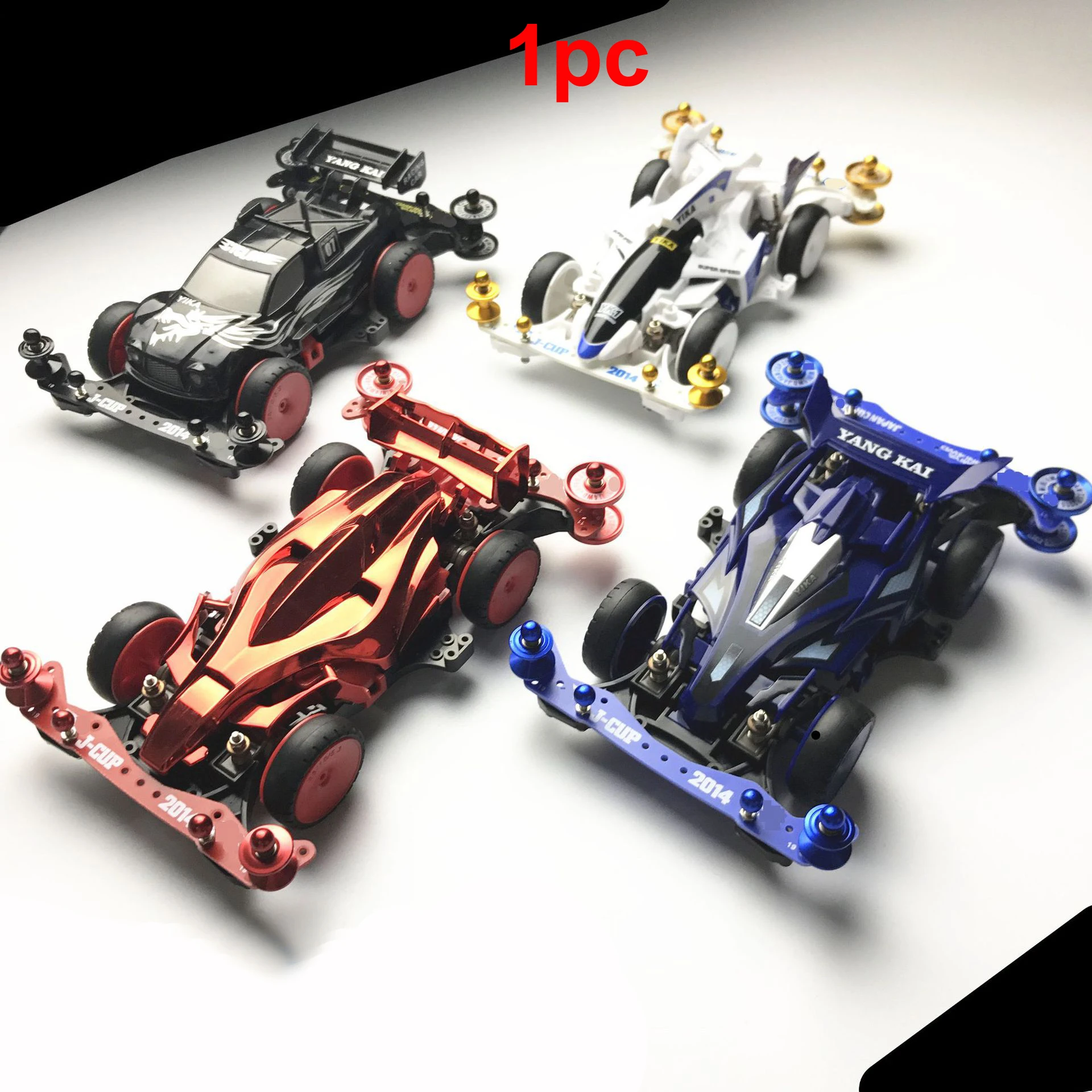 1 шт. Yangkai YIKA Mini 4WD модели гоночных автомобилей Avatar/Lightning/Meteor/Eagle сборная Готовая