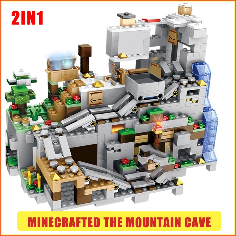 1000pcs My World Compatible Legoed Elevator Model Building Blocks Zombies The Mountain Cave Bricks Toys 21137 18032
1000pcs My World Compatible Legoed Elevator Model Building Blocks Zombies The Mountain Cave Bricks Toys 21137 18032