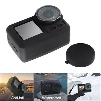 Silicone Action Camera Lens Protective Cover Sport Cam Case for DJI OSMO ACTION Beautiful and Generous Delicate Feel
Silicone Action Camera Lens Protective Cover Sport Cam Case for DJI OSMO ACTION Beautiful and Generous Delicate Feel