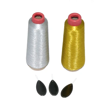 Gold/Silver 3000M Cross Stitch Metal Polyester Thread with 3pcs Machine Needle Threader for Embroidery Thread DIY Sewing Tools
Gold/Silver 3000M Cross Stitch Metal Polyester Thread with 3pcs Machine Needle Threader for Embroidery Thread DIY Sewing Tools