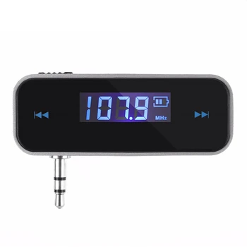 Wholesale 3.5 mm Wireless Mini Car Radio Music Audio FM Transmitter HandsFree FM Modulator Transmissor FM LCD Displayer
Wholesale 3.5 mm Wireless Mini Car Radio Music Audio FM Transmitter HandsFree FM Modulator Transmissor FM LCD Displayer