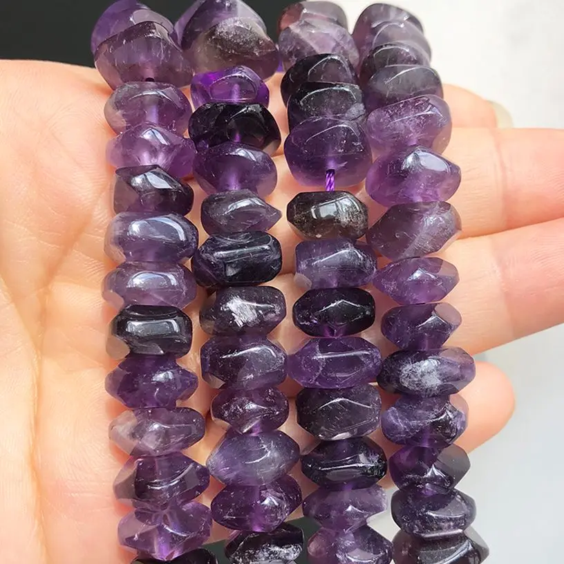 6x11mm Natural Genuine Amethysts Purple Quartzs Irregular Rhombus Loose Spacer Beads For Jewelry Making DIY Bracelet Accessories
6x11mm Natural Genuine Amethysts Purple Quartzs Irregular Rhombus Loose Spacer Beads For Jewelry Making DIY Bracelet Accessories