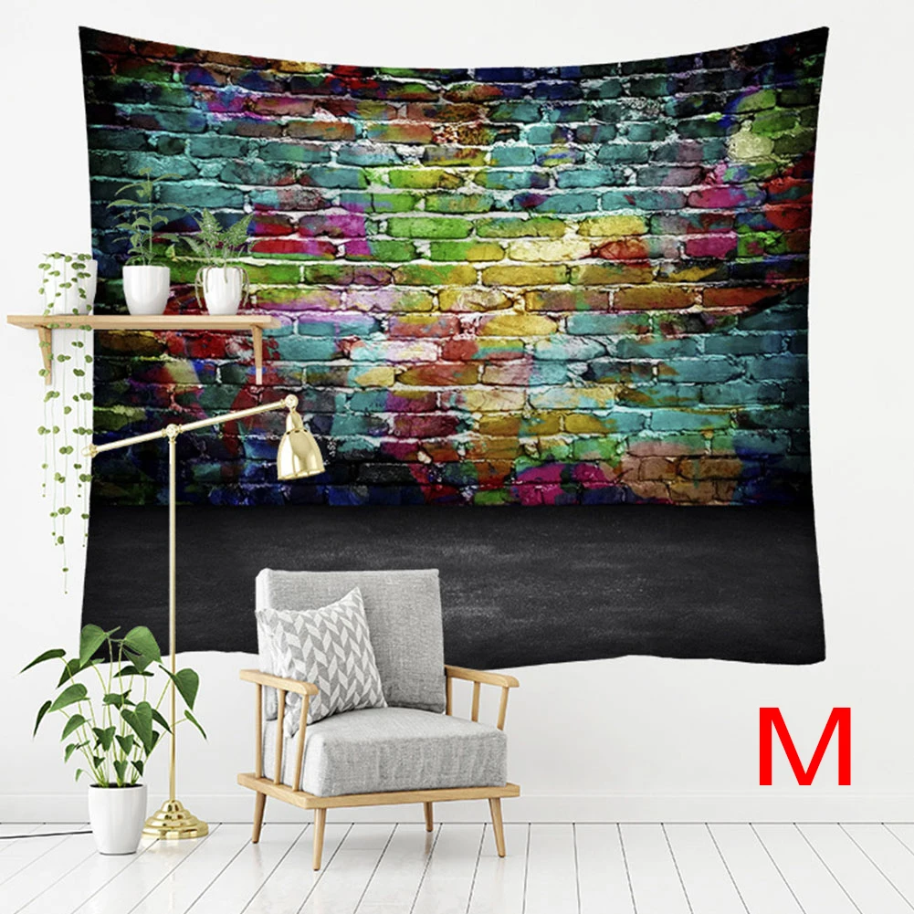 Bedroom Home Colorful Stone Brick Decorative Background Wall Hanging Living Room Tapestry Apartment Textile Polyester 3D Printed
Bedroom Home Colorful Stone Brick Decorative Background Wall Hanging Living Room Tapestry Apartment Textile Polyester 3D Printed