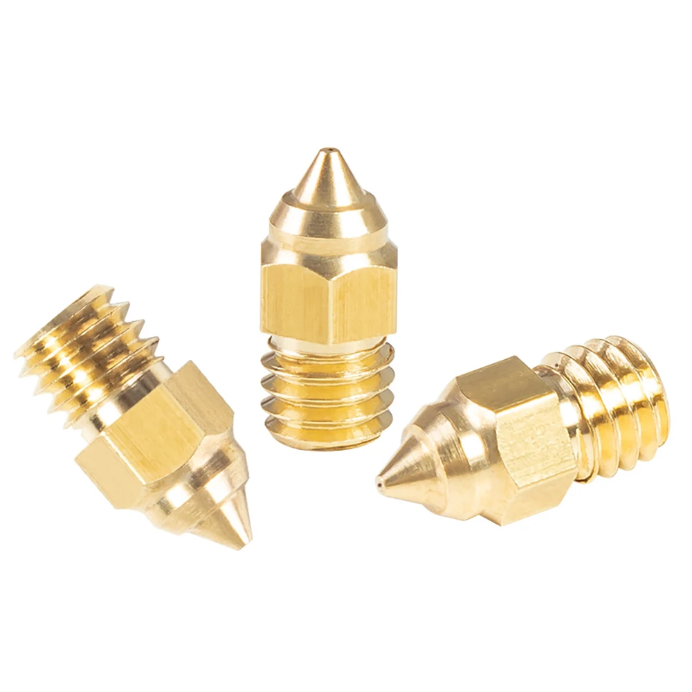 4pcs Original CRELITY 3D CR-6 SE Printer MK Brass Nozzle 0.25/0.4/0.6/0.8MM Hotend Extruded Nozzles for Cr-6 SE 3D Printer
4pcs Original CRELITY 3D CR-6 SE Printer MK Brass Nozzle 0.25/0.4/0.6/0.8MM Hotend Extruded Nozzles for Cr-6 SE 3D Printer