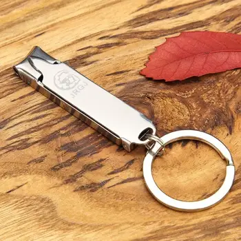 Stainless Steel Ultra-thin Foldable Hand Toe Nail Clippers Cutter With Keychain Cutter Trimmer Silver Nail Art Tool Key Ring
Stainless Steel Ultra-thin Foldable Hand Toe Nail Clippers Cutter With Keychain Cutter Trimmer Silver Nail Art Tool Key Ring