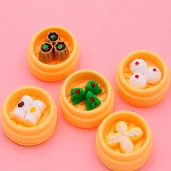 Simulation Fake food Flat back Resin Steamed Dumplings Model Small Statue Little Figurine Crafts Figure Ornament Miniatures
Simulation Fake food Flat back Resin Steamed Dumplings Model Small Statue Little Figurine Crafts Figure Ornament Miniatures