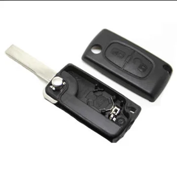 Uncut Blade Key Protection Cover Holder Flip Remote Key Case Shell for CITROEN C3 2 Buttons Replacement
Uncut Blade Key Protection Cover Holder Flip Remote Key Case Shell for CITROEN C3 2 Buttons Replacement