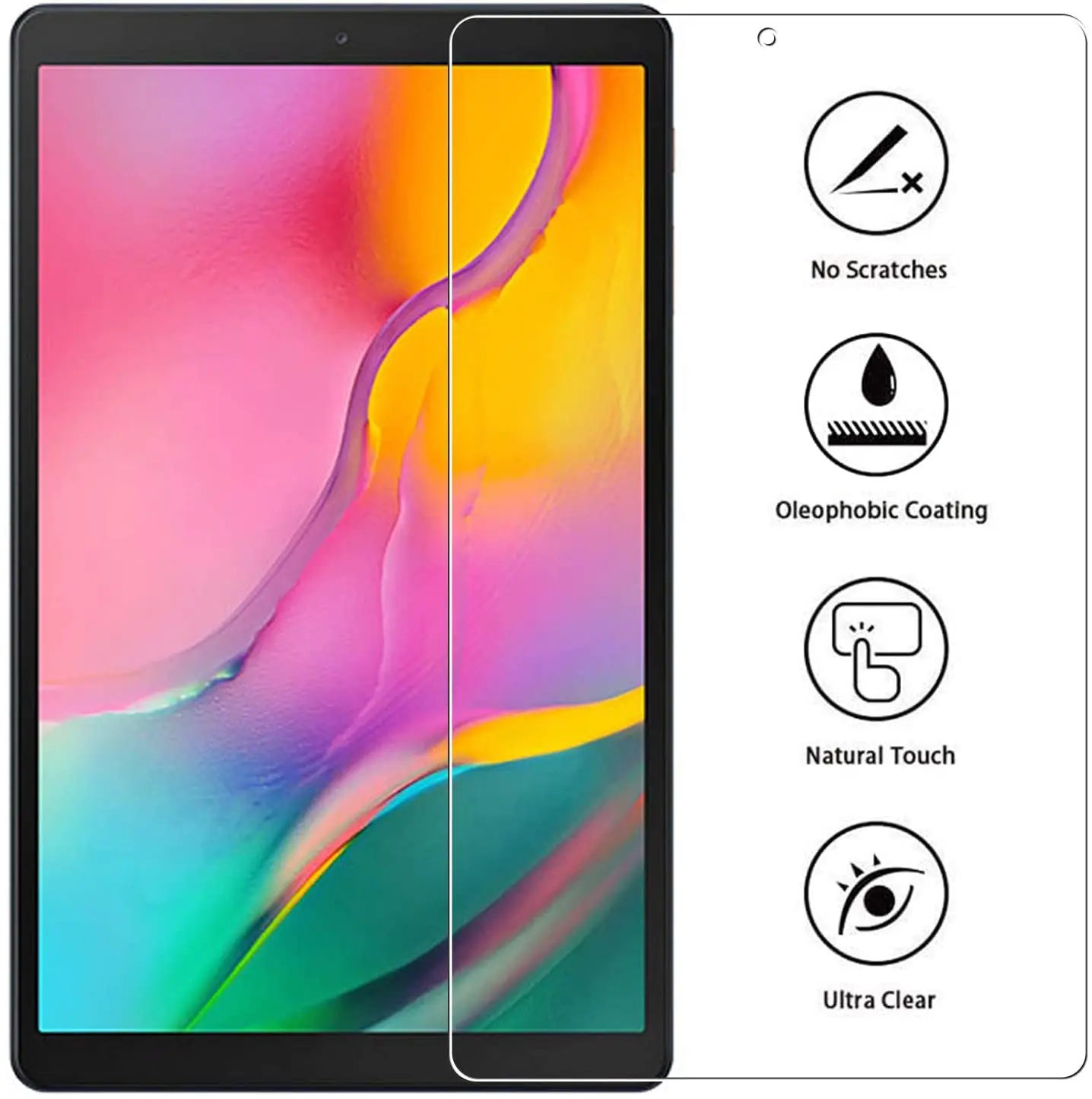 Tablet Tempered Glass Screen Protector Cover for Samsung Galaxy Tab A 10.1 2019 T510 T515 Anti-Screen Breakage Tempered Film
Tablet Tempered Glass Screen Protector Cover for Samsung Galaxy Tab A 10.1 2019 T510 T515 Anti-Screen Breakage Tempered Film