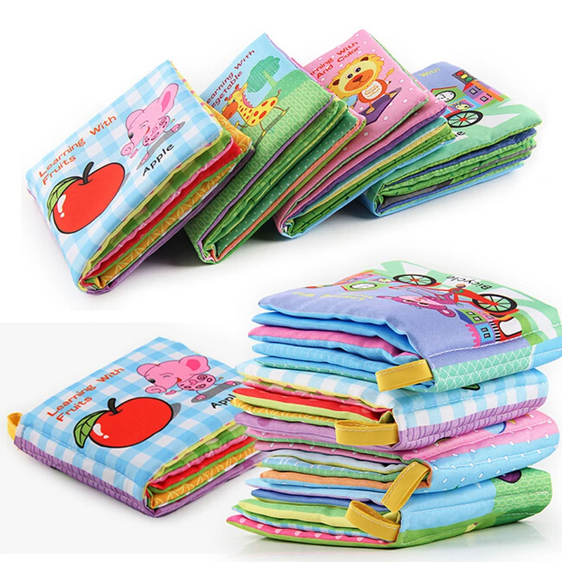 8pages Baby Rattles Fabric Book Soft Animal Cloth Book Newborn Stroller Cute Infant Baby Fabric Book Learning Educational Toys
8pages Baby Rattles Fabric Book Soft Animal Cloth Book Newborn Stroller Cute Infant Baby Fabric Book Learning Educational Toys