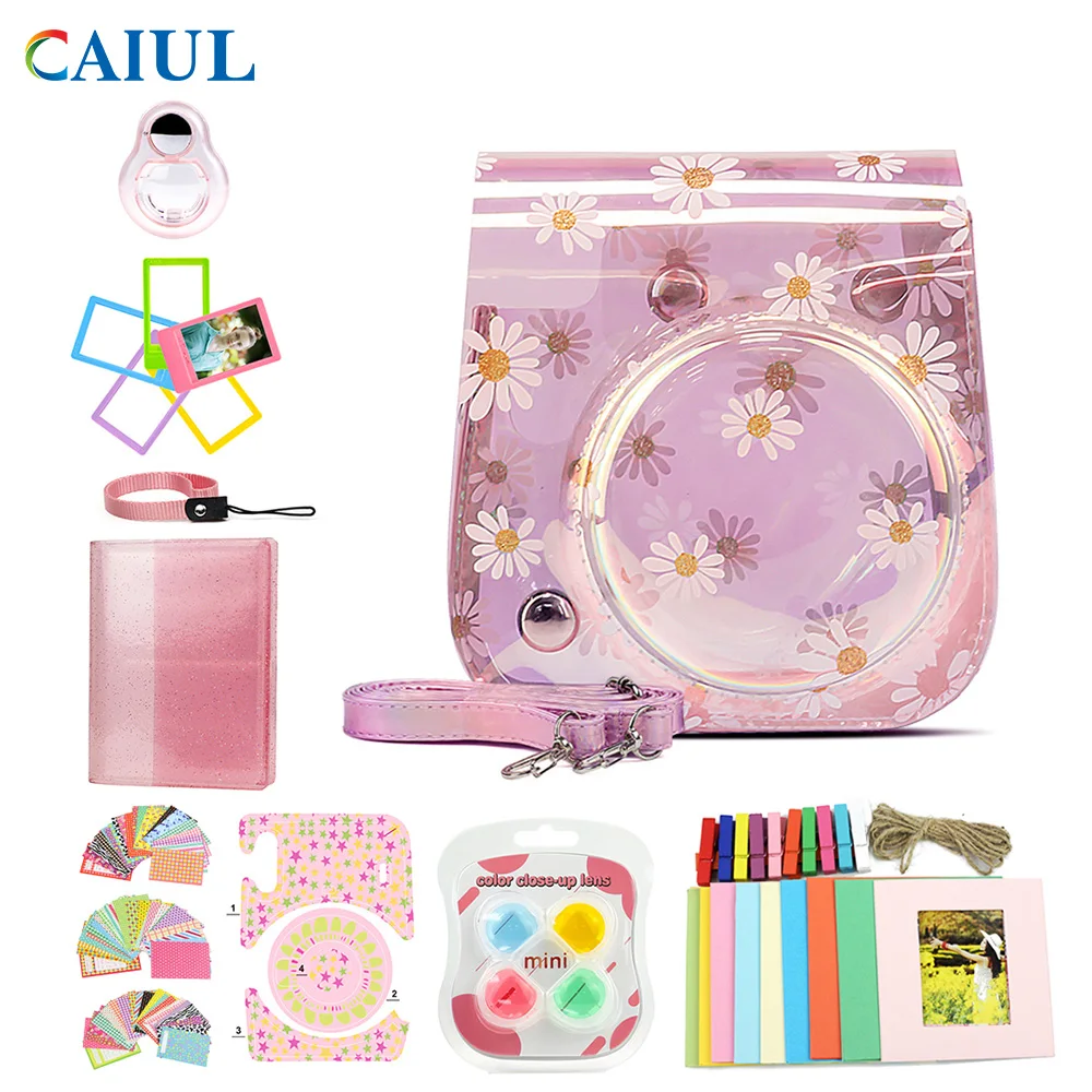 CAIUL Magic Pink camera case for Fujifilm Instax Mini 11 Instant Film Camera Accessorie kit
CAIUL Magic Pink camera case for Fujifilm Instax Mini 11 Instant Film Camera Accessorie kit