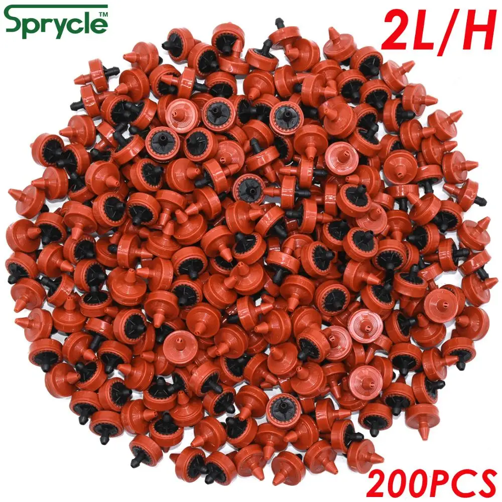SPRYCLE 200X 2L 4L 8L Pressure Compensating Emitter Automatic Regulator Garden Irrigation Fixed Flow Dripper 4/7mm Hose PE Hose
SPRYCLE 200X 2L 4L 8L Pressure Compensating Emitter Automatic Regulator Garden Irrigation Fixed Flow Dripper 4/7mm Hose PE Hose