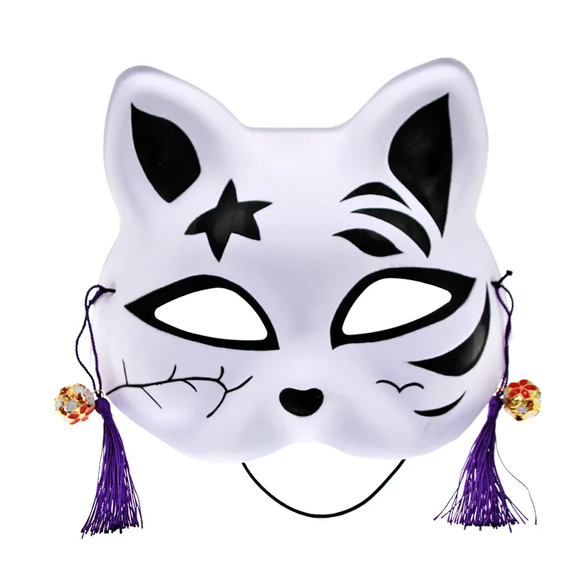Полушлем маска кошки Katzenmaske  24902421001 - Orion - Открытые, с прорезями для глаз - Купить