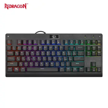 Keyboards Redragon 75087 mechanical keyboard gaming keyboard computer peripherals computers
Keyboards Redragon 75087 mechanical keyboard gaming keyboard computer peripherals computers