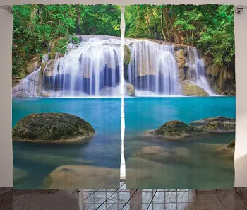 Waterfall Window Curtains Falls Flowing Down by Crystal Water Secret Paradise in The Earth Print Living Room Bedroom Decor
Waterfall Window Curtains Falls Flowing Down by Crystal Water Secret Paradise in The Earth Print Living Room Bedroom Decor