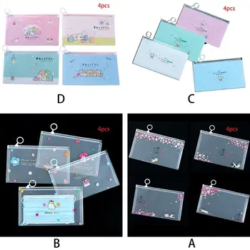 4Pcs/Set Mouth Mask Zipper Storage Bag Cute Cartoon Animal Face Cover Holder Organizer Case Mini Travel Portable Dustproof Cosme
4Pcs/Set Mouth Mask Zipper Storage Bag Cute Cartoon Animal Face Cover Holder Organizer Case Mini Travel Portable Dustproof Cosme