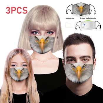 Dust Mask Mouth Unisex PM2.5 Filter Paper Reusable Protection Anti Pollution Face Mask Animal Printed Fashion Mouth Mask Muffle
Dust Mask Mouth Unisex PM2.5 Filter Paper Reusable Protection Anti Pollution Face Mask Animal Printed Fashion Mouth Mask Muffle