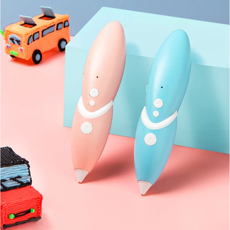 3D Pen for Children 3D Drawing Printing Pen with PCL Material Wireless Design Voice Prompt Smart 3D Pen DIY Toy Birthday Gift
3D Pen for Children 3D Drawing Printing Pen with PCL Material Wireless Design Voice Prompt Smart 3D Pen DIY Toy Birthday Gift