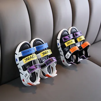 New Children Sandals for Boys Girls 2020 Summer Fashion Korean Soft Bottom Outdoor Boy Beach Shoes Breathable Sport Kids Sandals
New Children Sandals for Boys Girls 2020 Summer Fashion Korean Soft Bottom Outdoor Boy Beach Shoes Breathable Sport Kids Sandals
