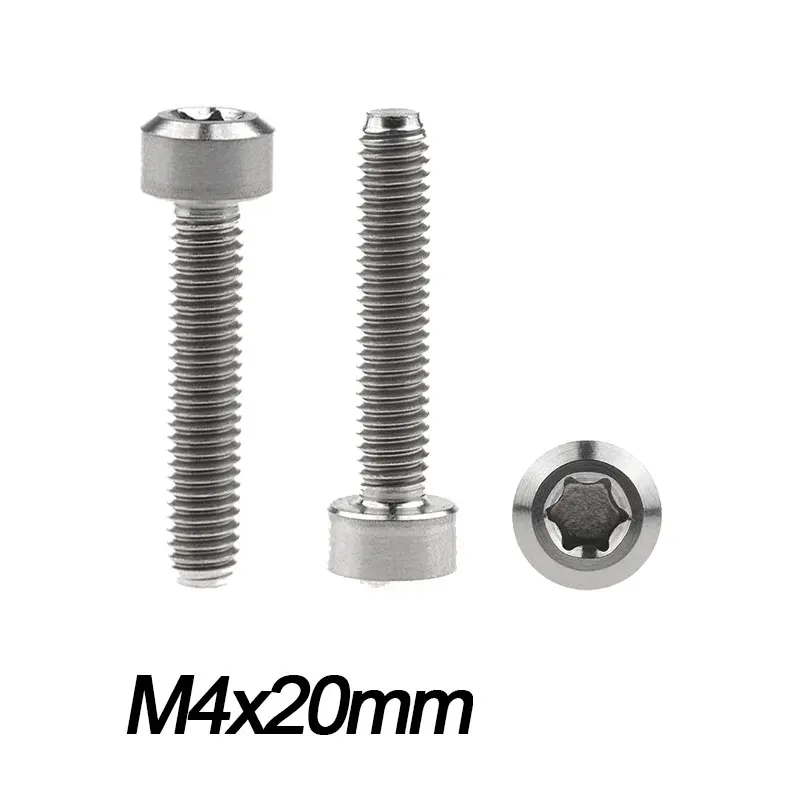 XingXi Titanium Bolt M4x20mm M4 Titanium Plum Stigma Screws Ti M4 Small Bolts Repair Screw Ti Fastener 1Pcs
XingXi Titanium Bolt M4x20mm M4 Titanium Plum Stigma Screws Ti M4 Small Bolts Repair Screw Ti Fastener 1Pcs