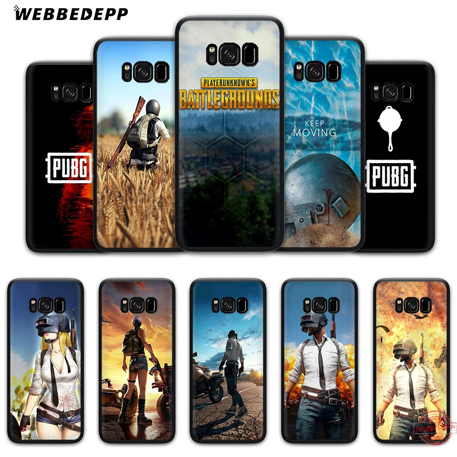 WEBBEDEPP PUBG Soft Case for Samsung J4 J6 Prime Plus J8 2018 J7 Dou A20E A70S A51 A71 A81 A91 | Мобильные телефоны и