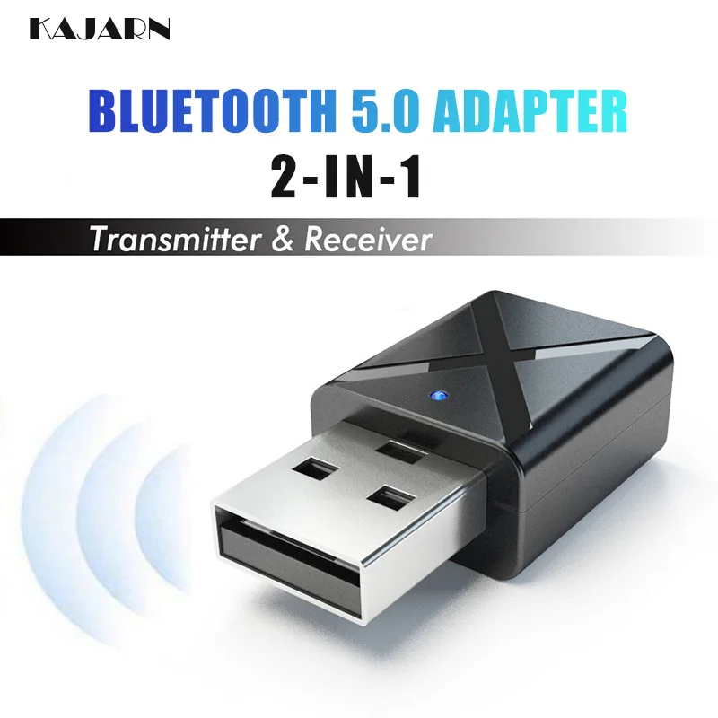 KAJARN 2 IN 1 Bluetooth 5.0 Adapter 3.5mm Bluetooth Transmitter Receiver Audio Music Wireless Adapter For TV Headphone Speaker
KAJARN 2 IN 1 Bluetooth 5.0 Adapter 3.5mm Bluetooth Transmitter Receiver Audio Music Wireless Adapter For TV Headphone Speaker